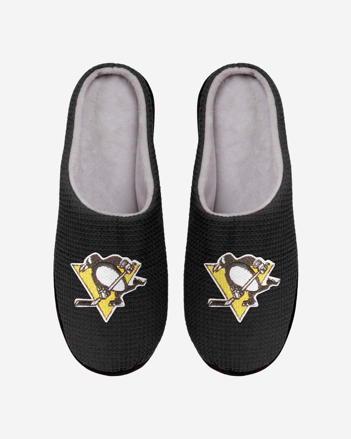 Pittsburgh Penguins Memory Foam Slide Slipper FOCO S - FOCO.com