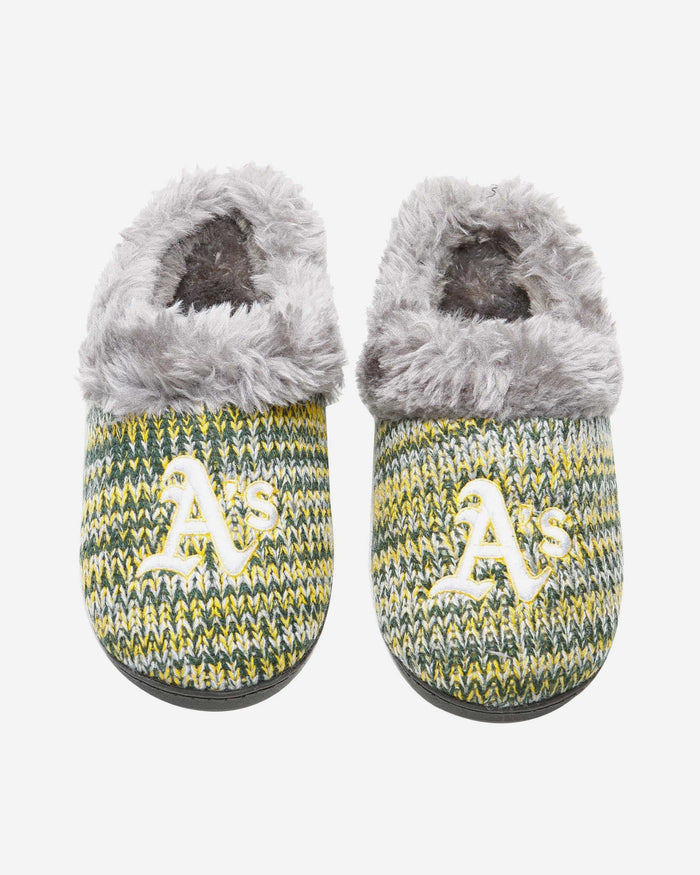 Oakland Athletics Womens Peak Slide Slipper FOCO S - FOCO.com