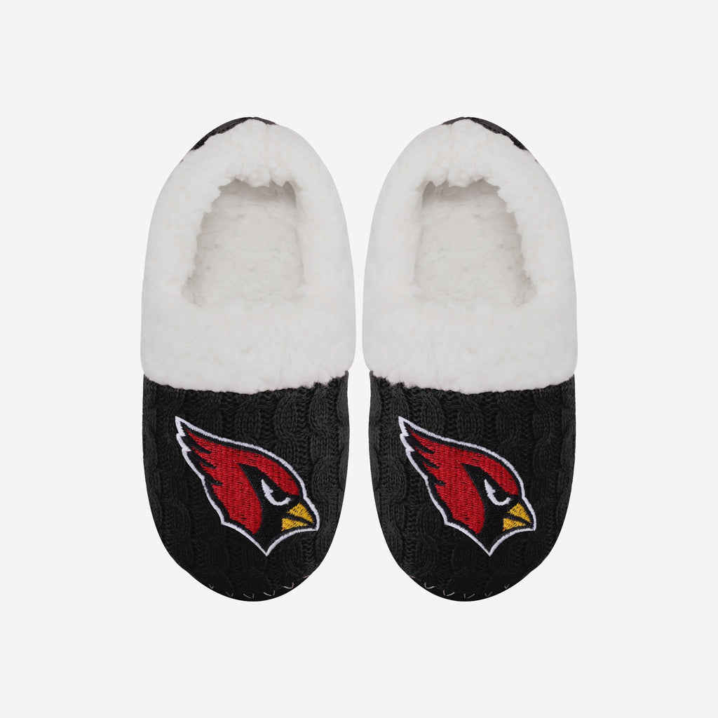 Arizona Cardinals Womens Team Color Moccasin Slipper FOCO
