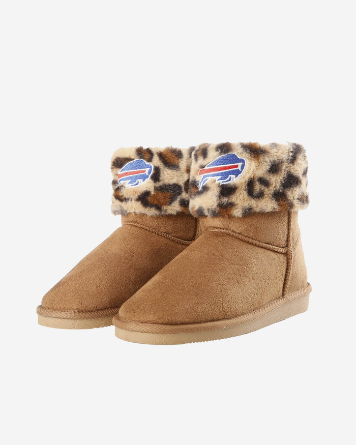 Buffalo Bills Womens Cheetah Fur Boot FOCO - FOCO.com
