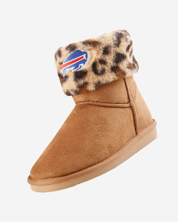 Buffalo Bills Womens Cheetah Fur Boot FOCO - FOCO.com
