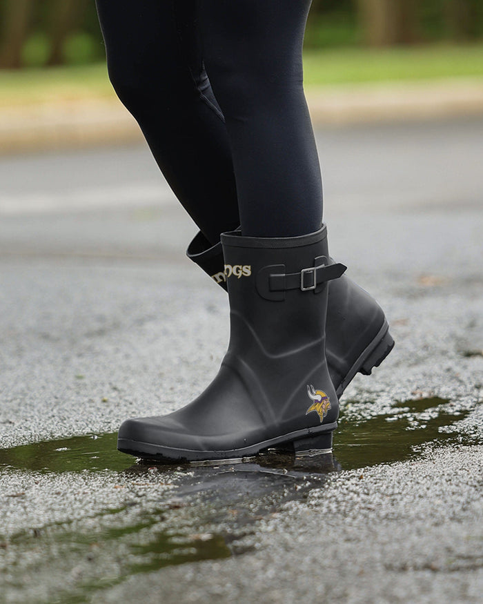 Minnesota Vikings Womens Storm Ready Rain Boot FOCO - FOCO.com