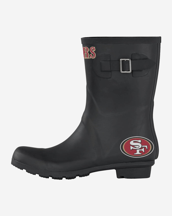 San Francisco 49ers Womens Storm Ready Rain Boot FOCO S - FOCO.com
