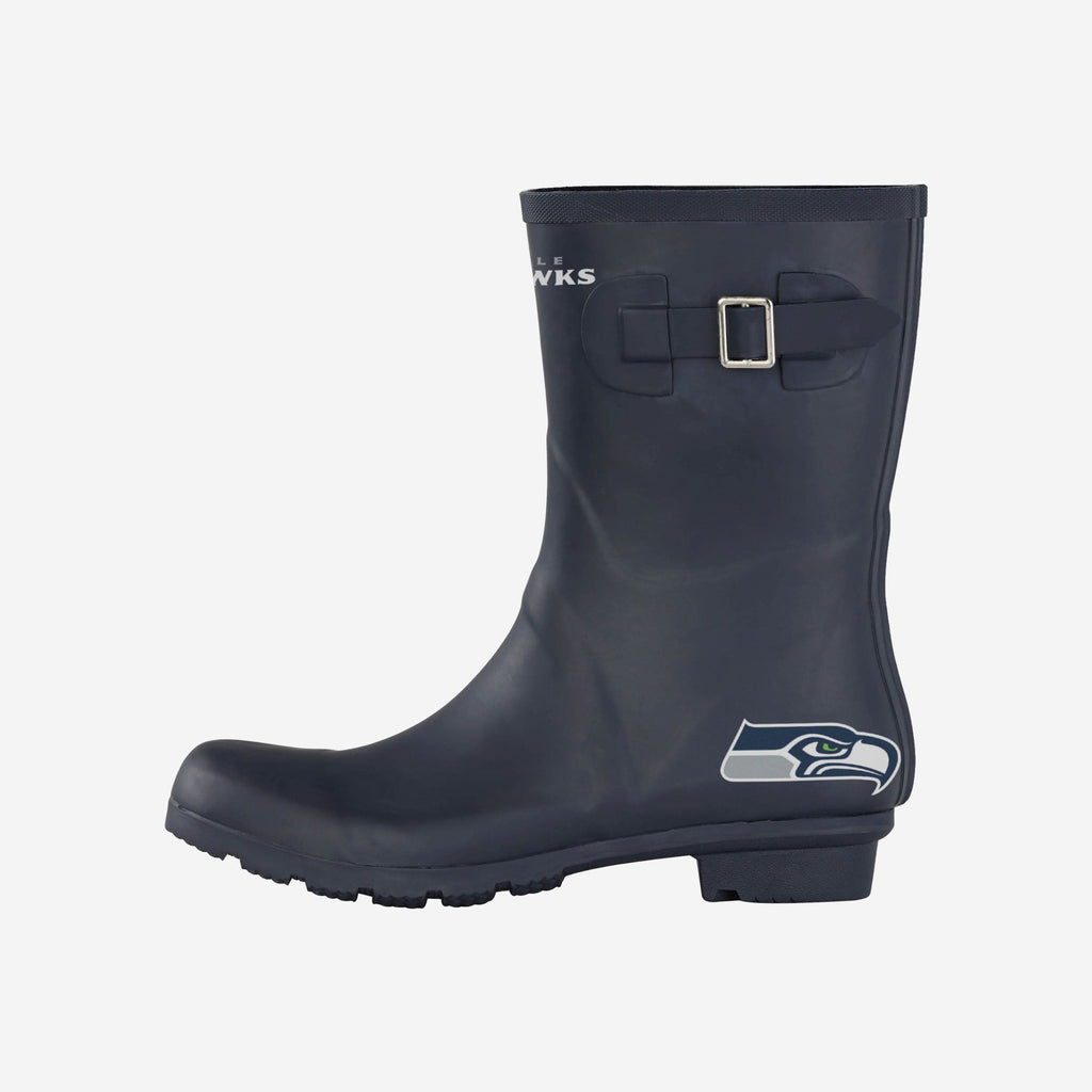Seattle Seahawks Womens Storm Ready Rain Boot FOCO S - FOCO.com