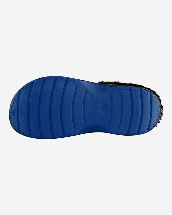 Check Foco New York Mets Sherpa Lined Buffalo Check Clog FOCO