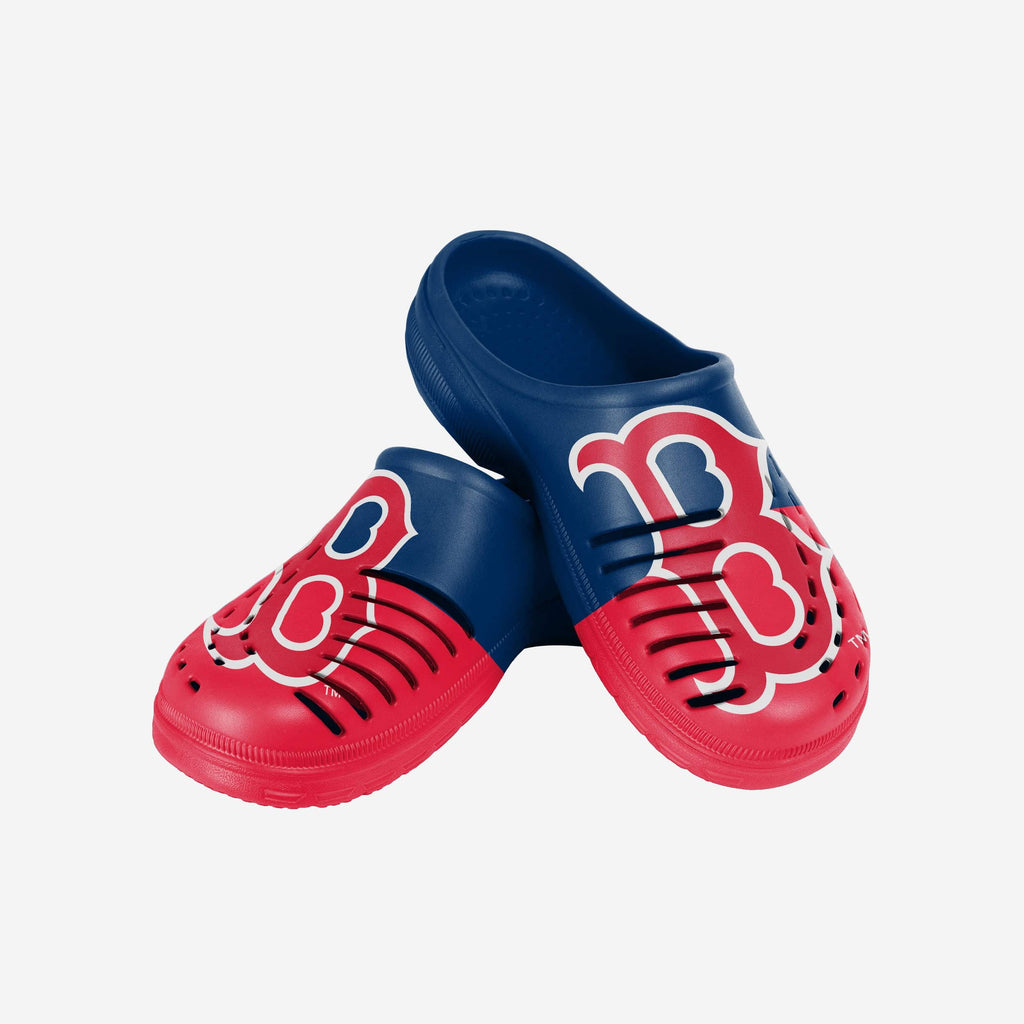 Boston Red Sox Mens Colorblock Big Logo Clog FOCO