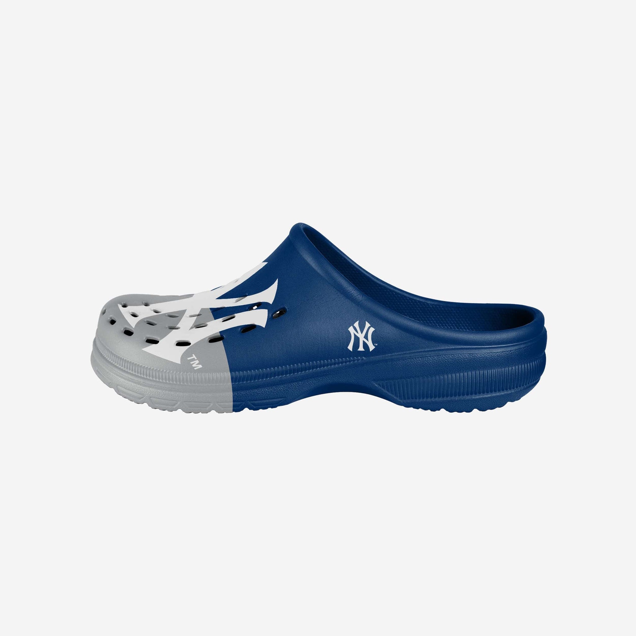 New York Yankees Mens Colorblock Big Logo Clog