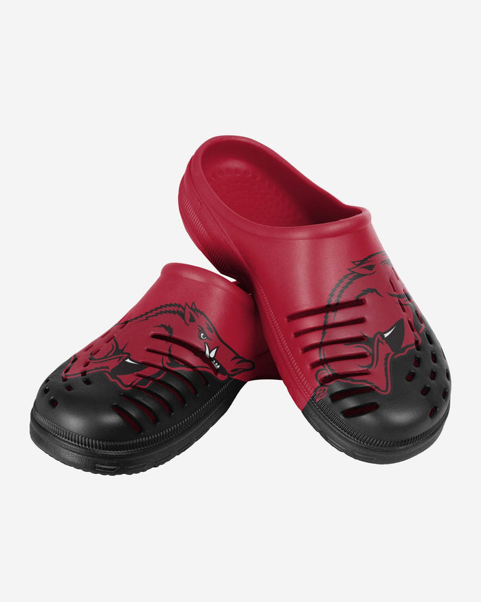 Arkansas Razorbacks Colorblock Big Logo Clog FOCO - FOCO.com