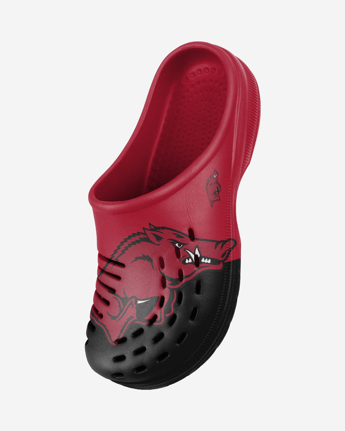 Arkansas Razorbacks Colorblock Big Logo Clog FOCO - FOCO.com