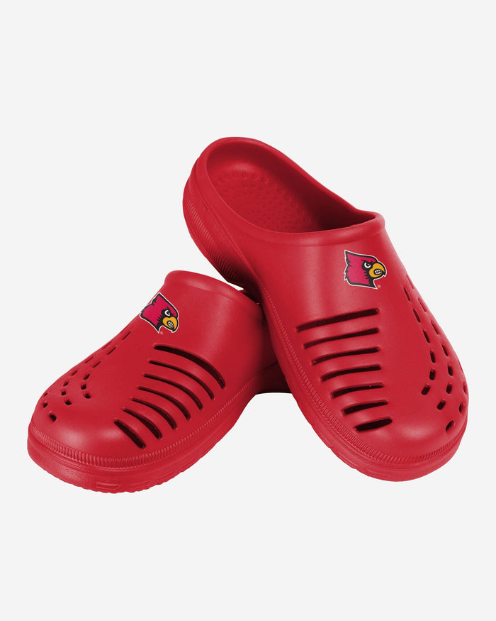 Louisville Cardinals Mens Solid Clog FOCO - FOCO.com