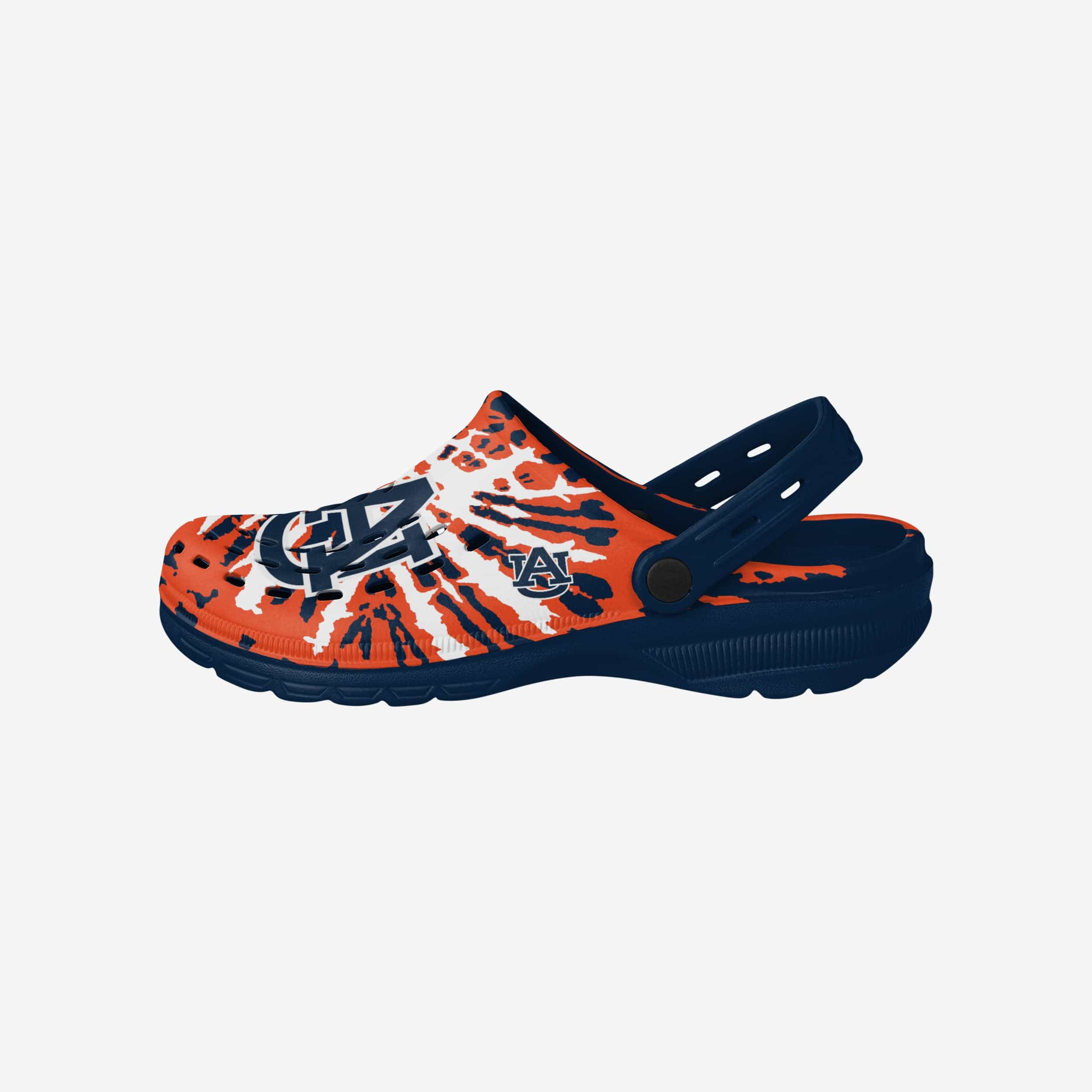 Auburn Tigers Tie-Dye Clog With Strap FOCO