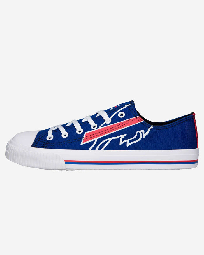 Buffalo Bills Mens Low Top Big Logo Canvas Shoe FOCO - FOCO.com