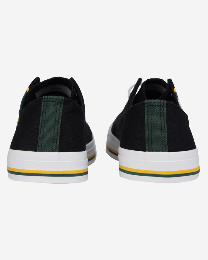 Green Bay Packers Mens Low Top Big Logo Canvas Shoe FOCO - FOCO.com