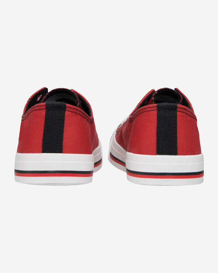 Kansas City Chiefs Mens Low Top Big Logo Canvas Shoe FOCO - FOCO.com