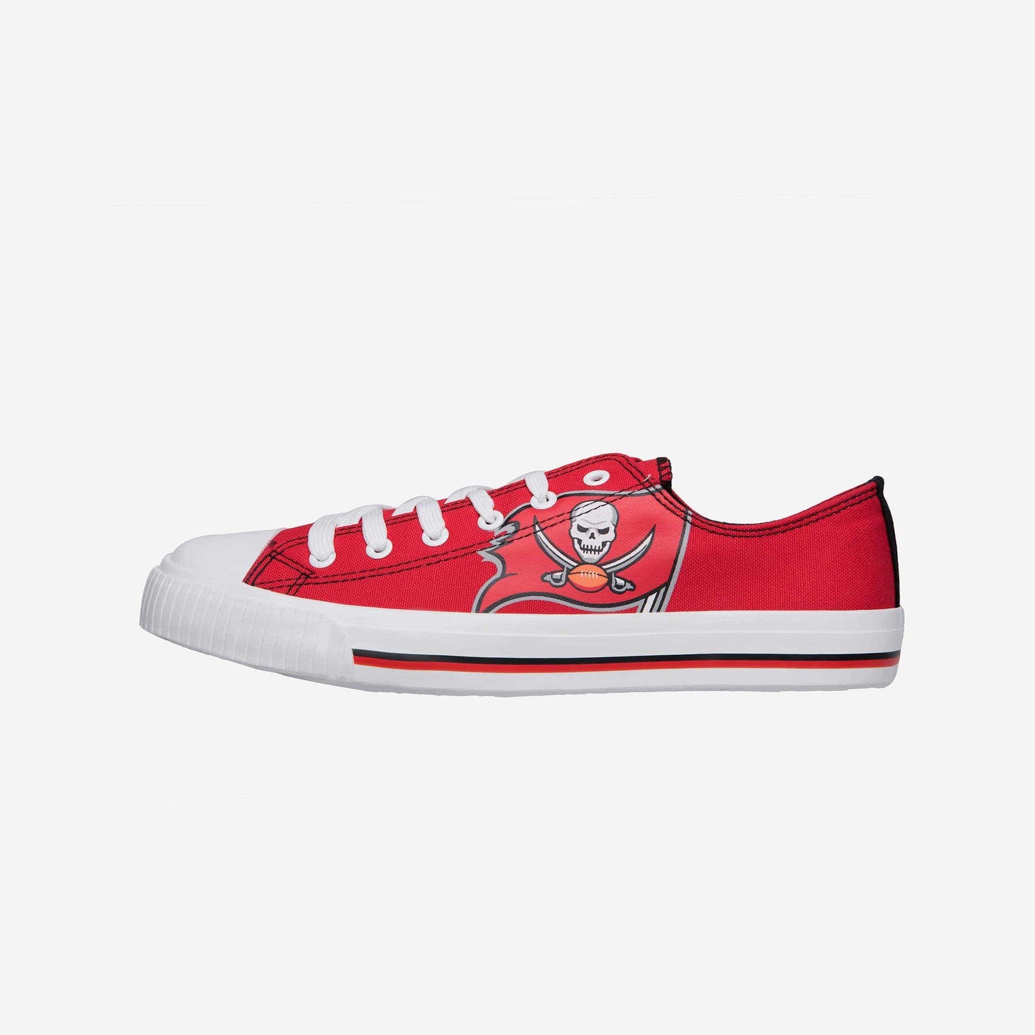 FOCO NCAA Auburn Tigers Women's Glitter Low Top Canvas Shoes - Team Color, Size 10/XX-Large