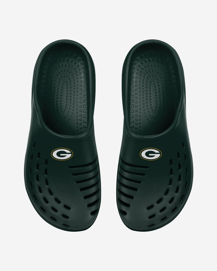 Green Bay Packers Mens Solid Clog FOCO - FOCO.com