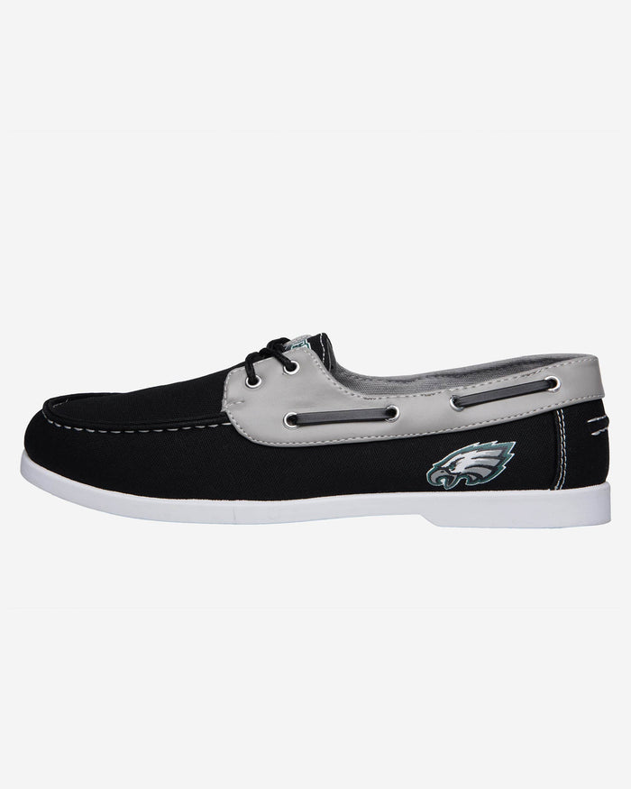 Philadelphia Eagles Mens Side Logo Canvas Shoe FOCO - FOCO.com