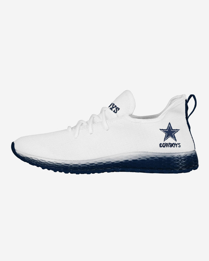 Cowboys Gradient White Sneakers FOCO