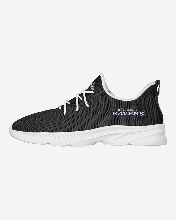 Baltimore Ravens Team Color Sneakers FOCO 7 - FOCO.com