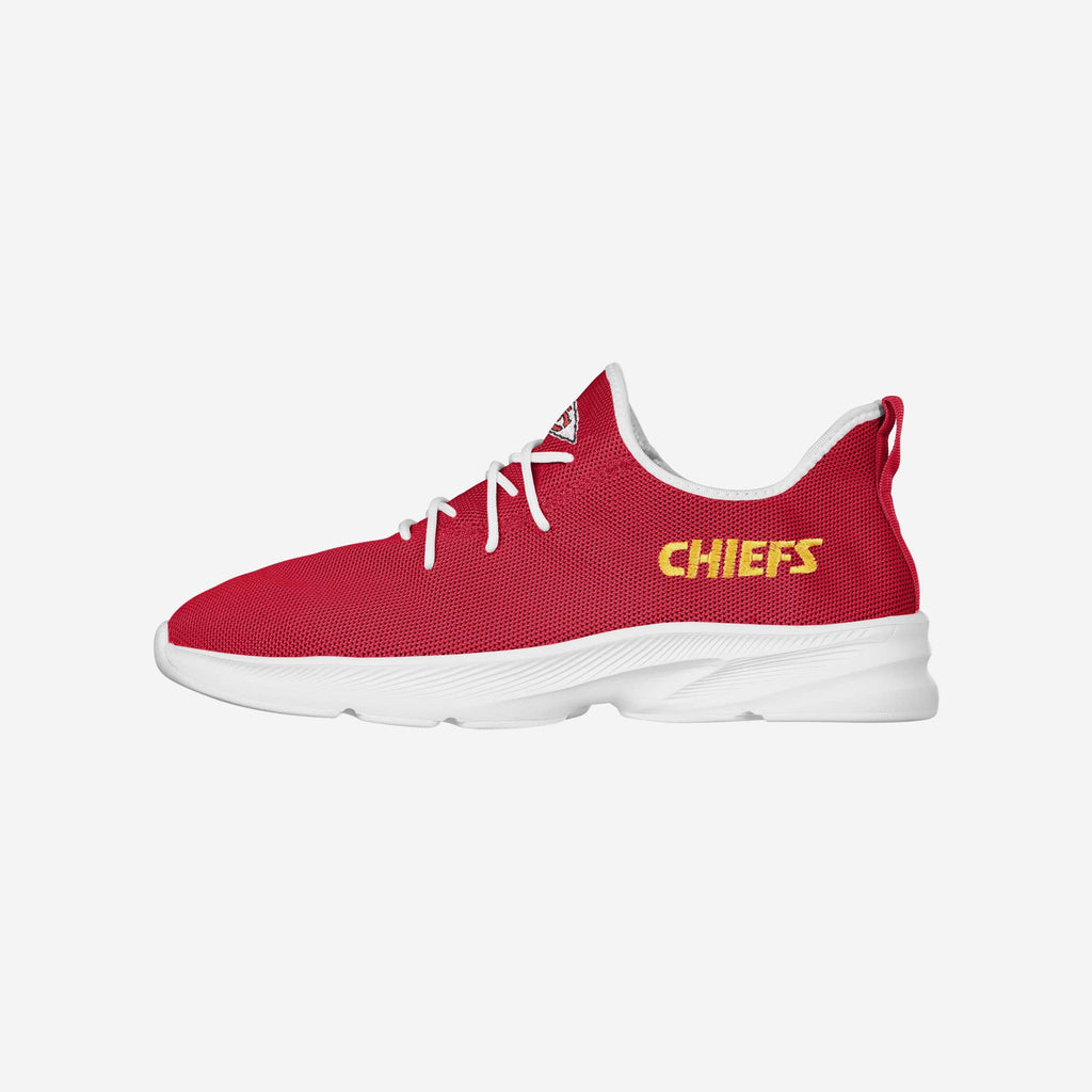 Kansas City Chiefs Team Color Sneakers FOCO 7 - FOCO.com