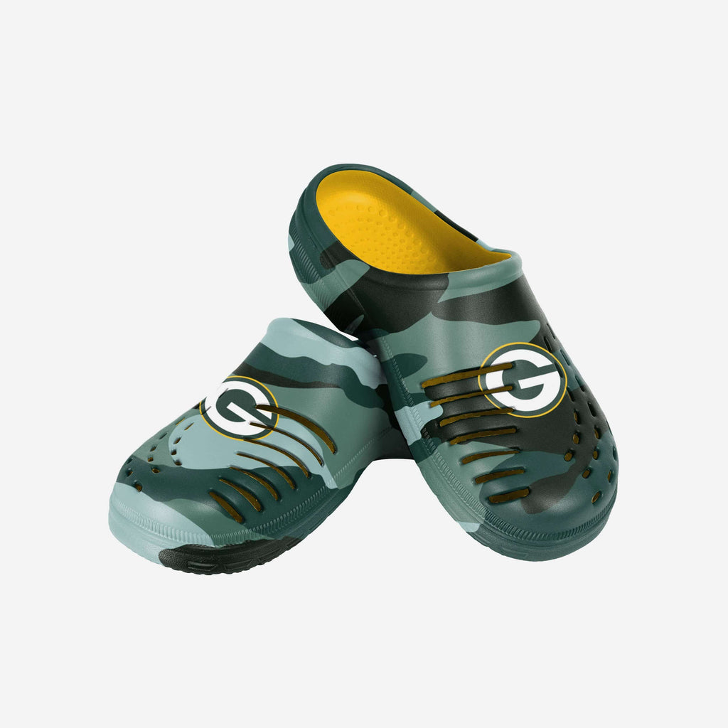 Green Bay Packers Tonal Camo Clog FOCO