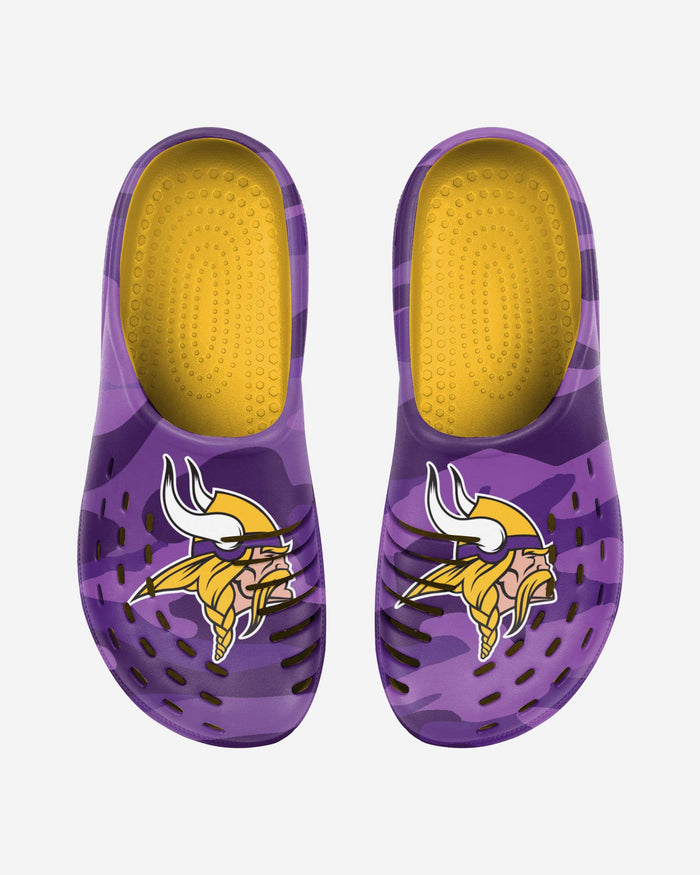 Minnesota Vikings Tonal Camo Clog FOCO - FOCO.com