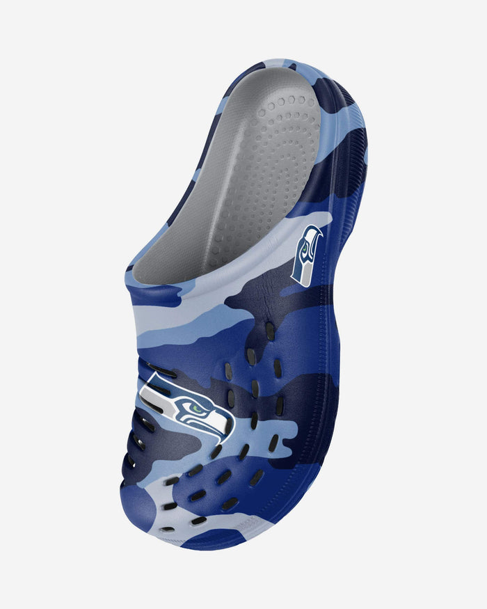 Seattle Seahawks Tonal Camo Clog FOCO - FOCO.com