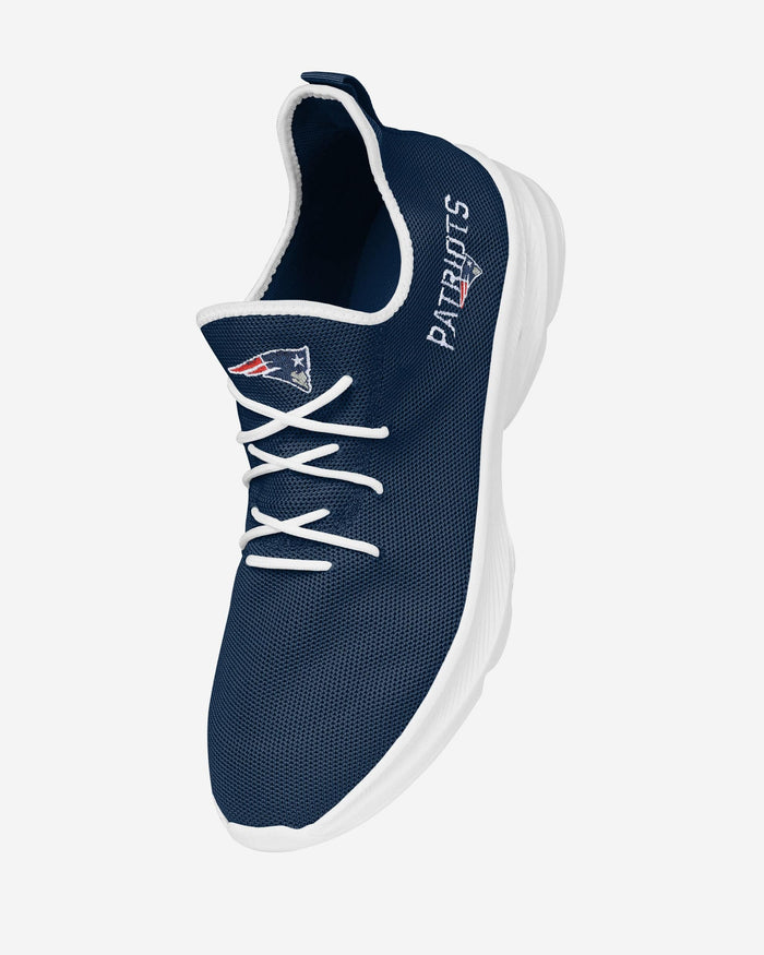 New England Patriots Team Color Sneakers FOCO - FOCO.com