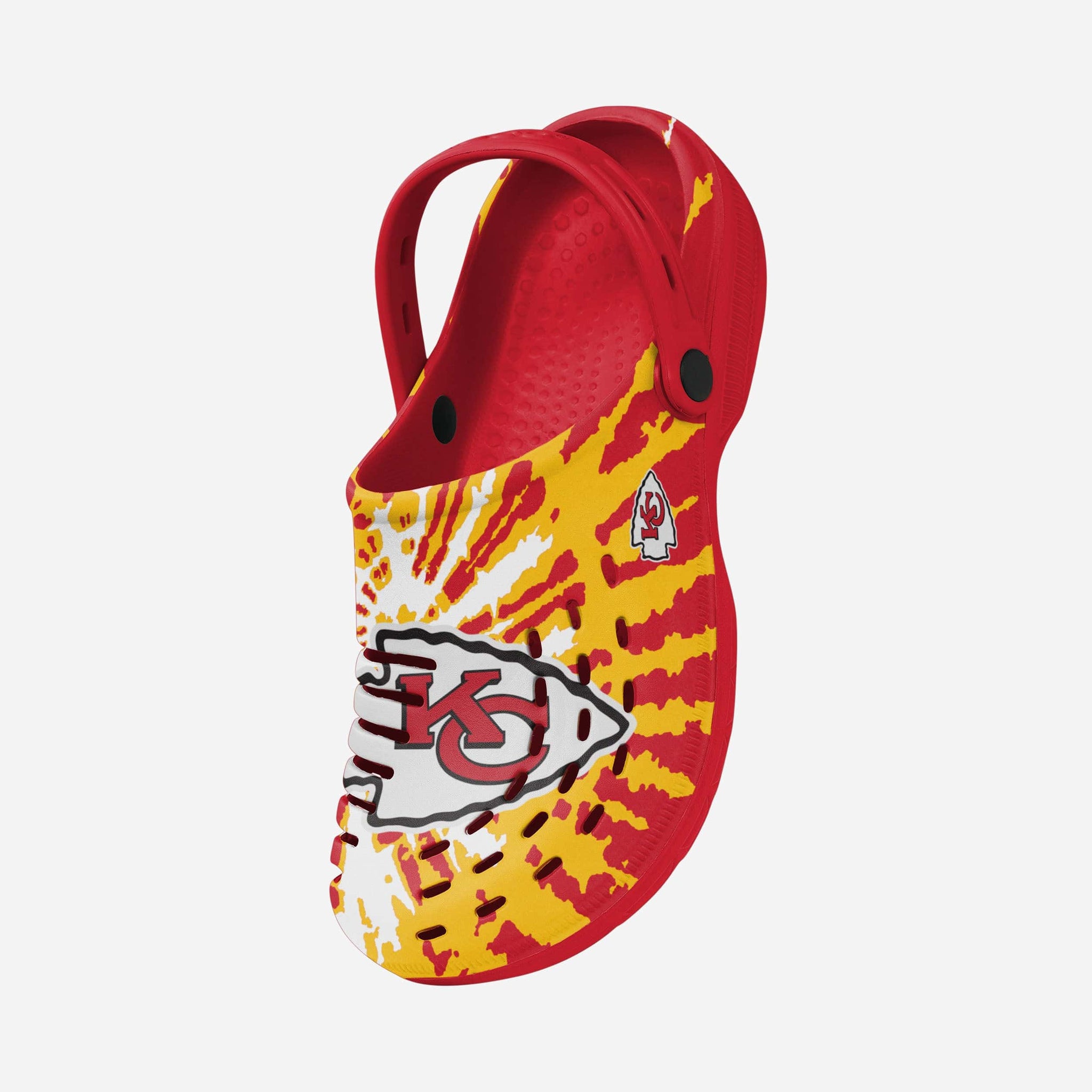 Kansas City Chiefs Tie-Dye Clog With Strap - Main Image