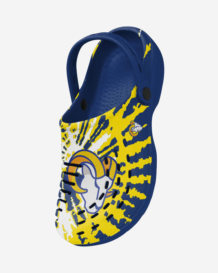 Los Angeles Rams Tie-Dye Clog With Strap FOCO - FOCO.com
