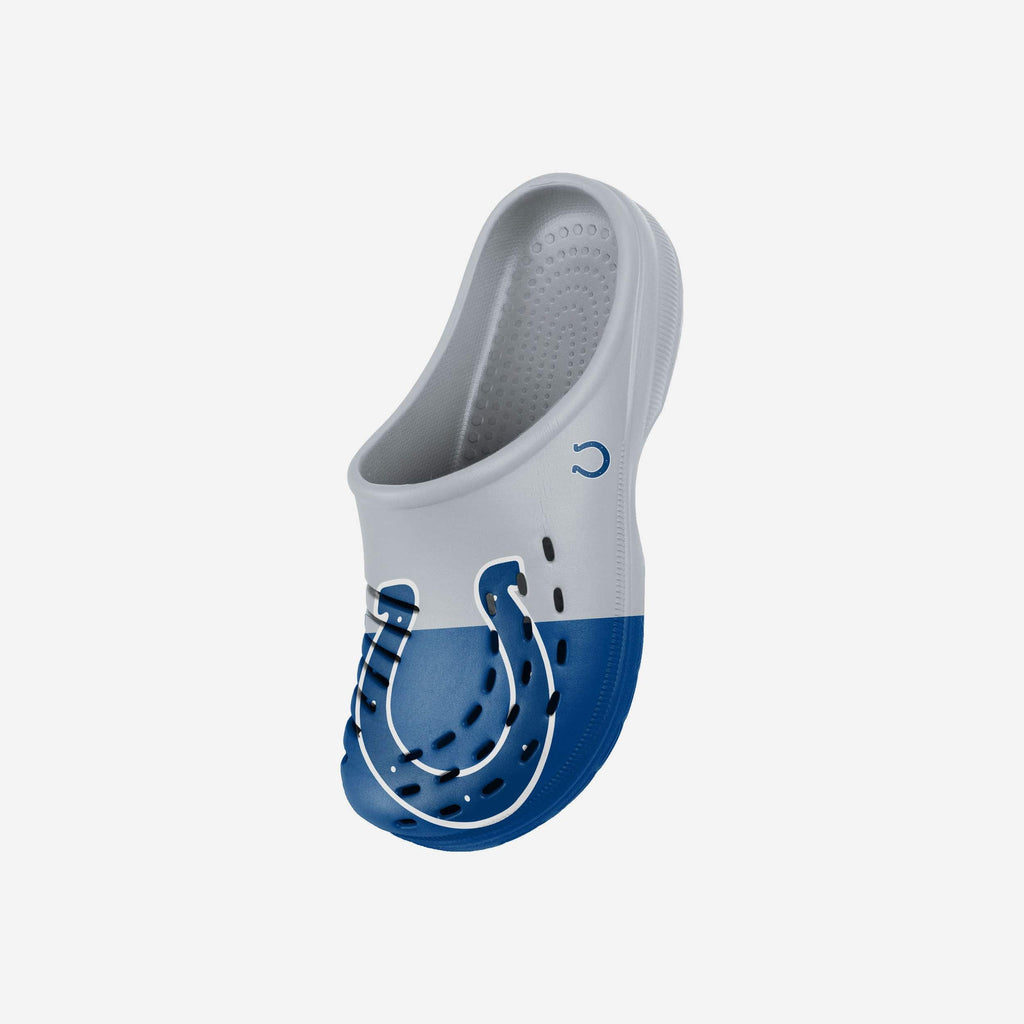 Indianapolis Colts Youth Colorblock Big Logo Clog FOCO