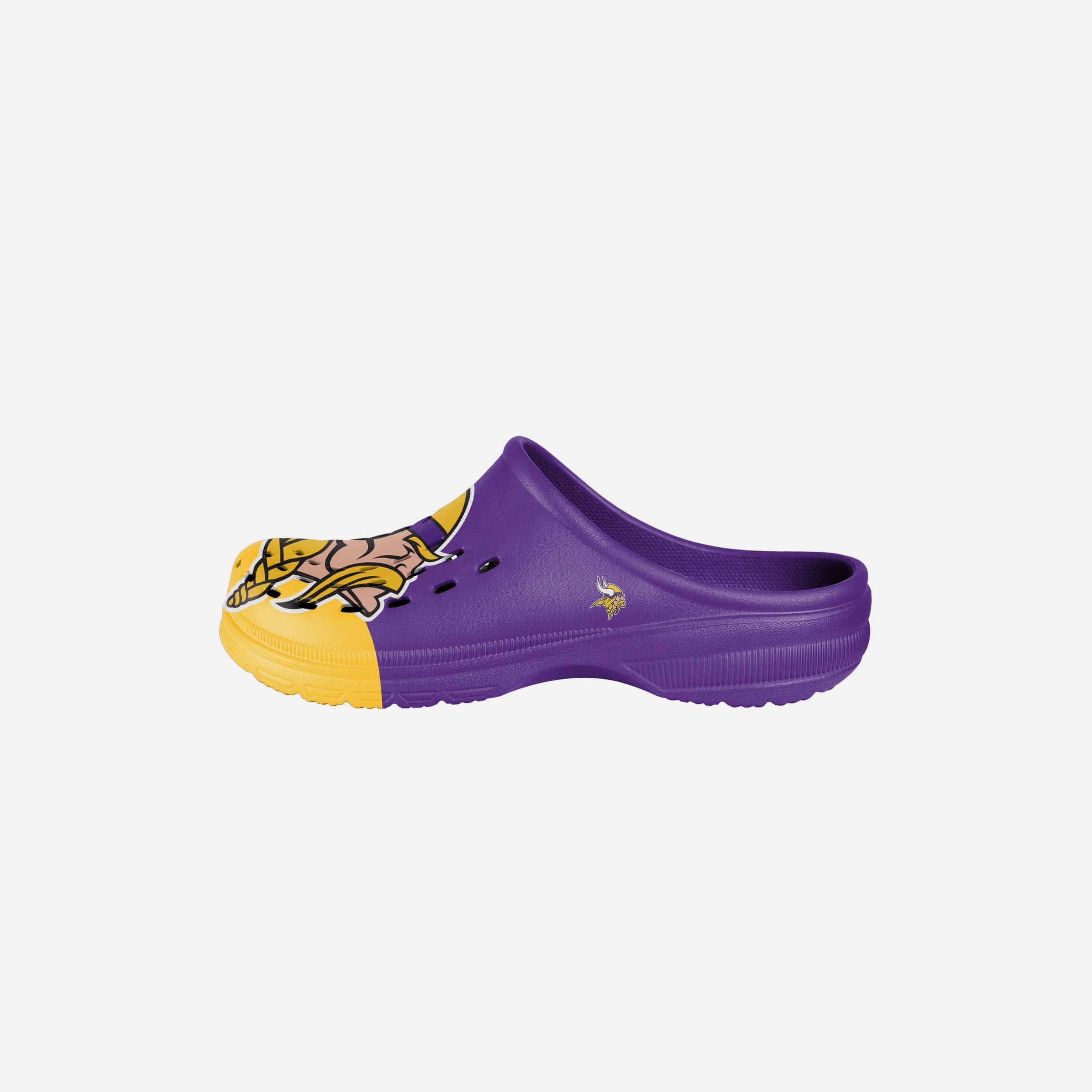 CROCS Purple and Yellow Viking-Themed Clog Crocs and the NFL are teaming up for a multi-year  main image 3