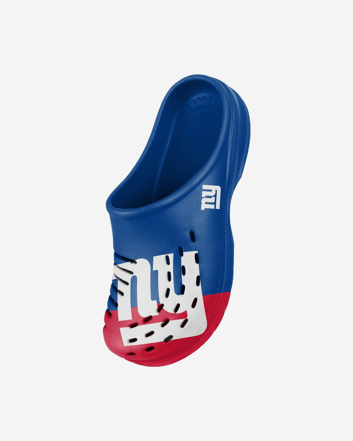 New York Giants Youth Colorblock Big Logo Clog FOCO - FOCO.com