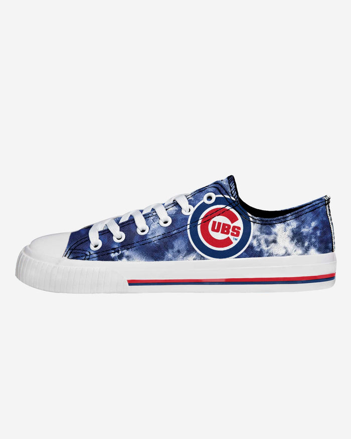 Chicago Cubs Womens Low Top Tie-Dye Canvas Shoe FOCO 6 - FOCO.com
