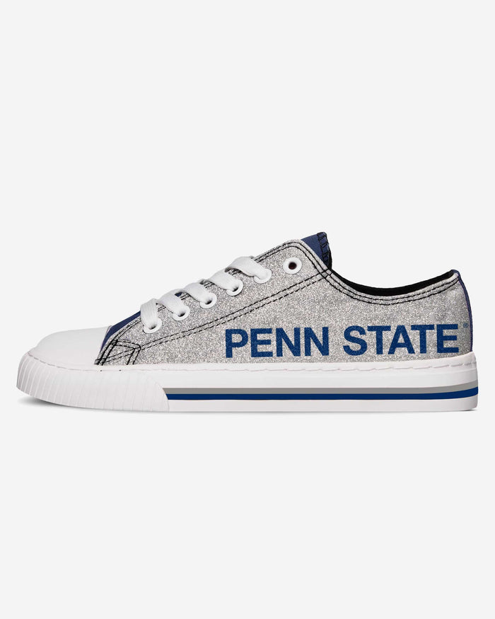 Penn State Nittany Lions Womens Glitter Low Top Canvas Shoe FOCO - FOCO.com