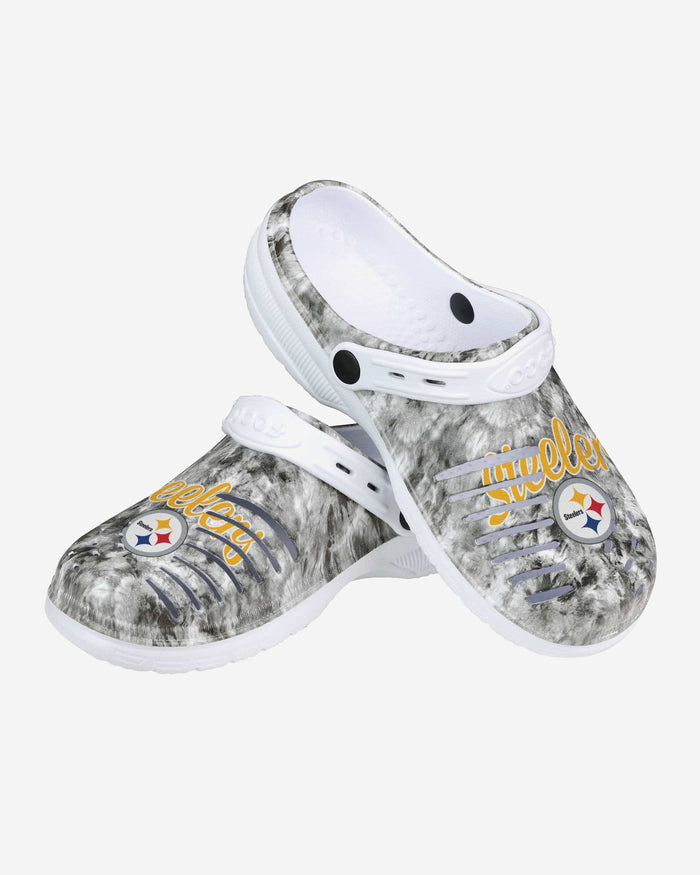 Pittsburgh Steelers Womens Cloudie Clog With Strap FOCO - FOCO.com