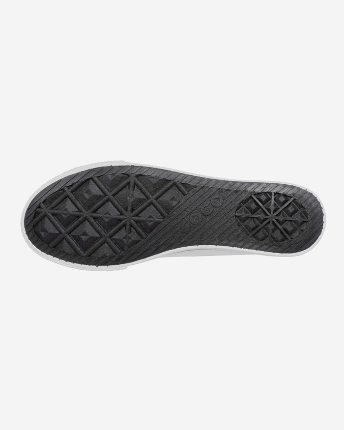 Las Vegas Raiders Womens Highlights Low Top Canvas Shoe FOCO - FOCO.com