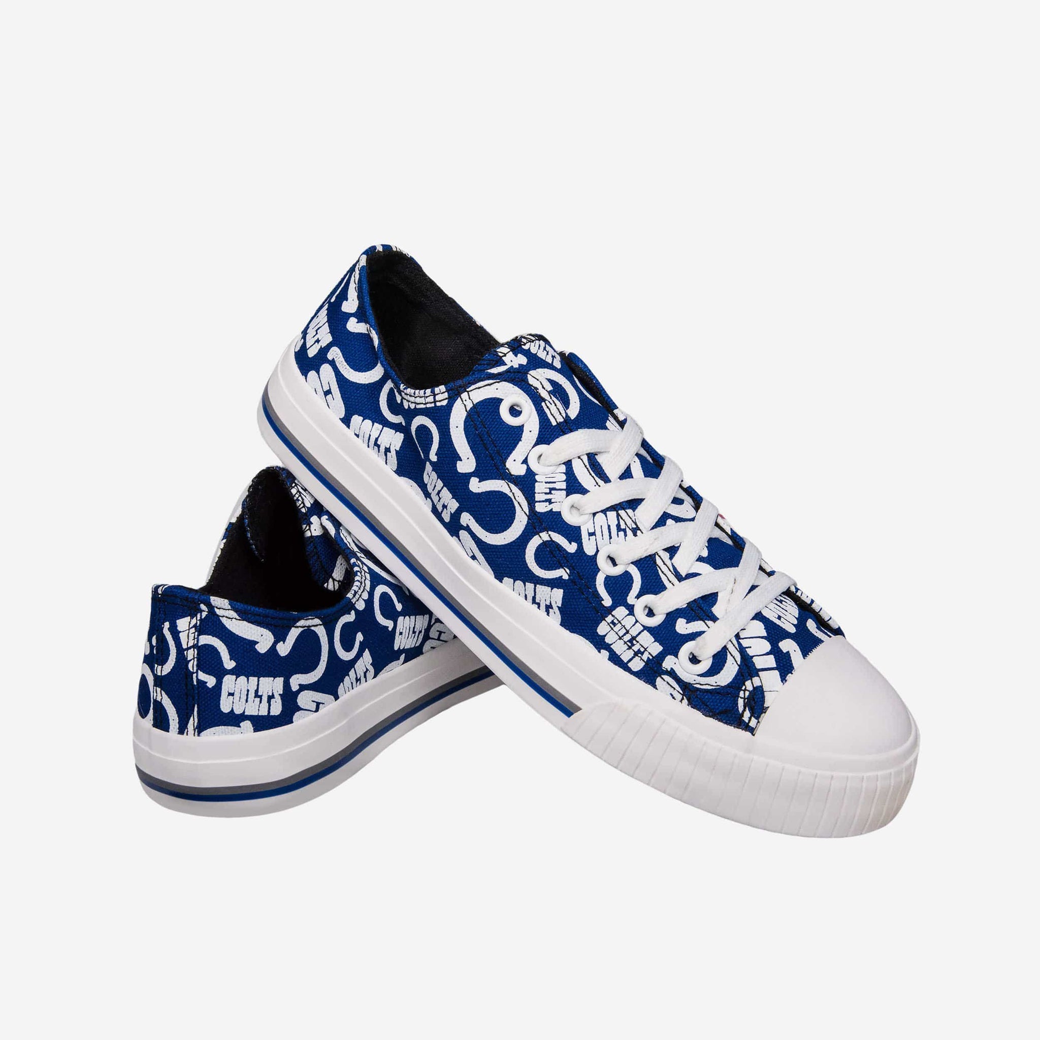 NCAA Washington Huskies Women's Low Top Canvas Sneakers - Team Color, Slip-On Design, Officially Licensed
