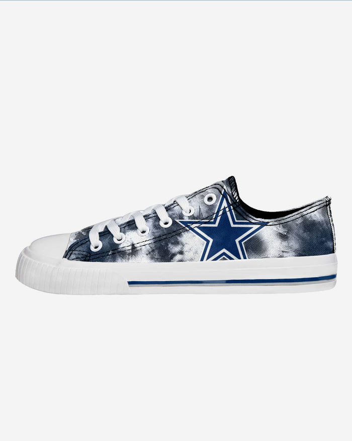 Dallas Cowboys Womens Low Top Tie-Dye Canvas Shoe FOCO 6 - FOCO.com