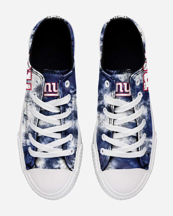 New York Giants Womens Low Top Tie-Dye Canvas Shoe FOCO - FOCO.com