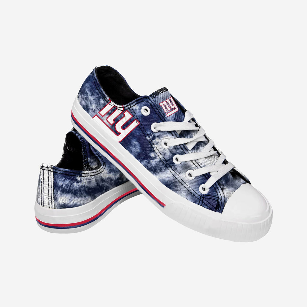 New York Giants Womens Low Top Tie-Dye Canvas Shoe FOCO