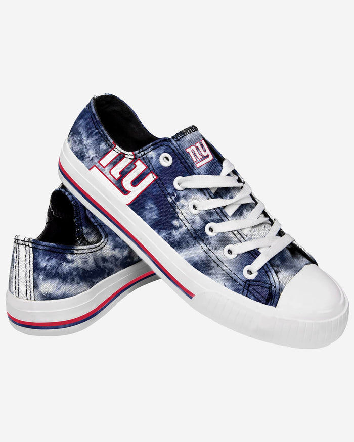 New York Giants Womens Low Top Tie-Dye Canvas Shoe FOCO - FOCO.com