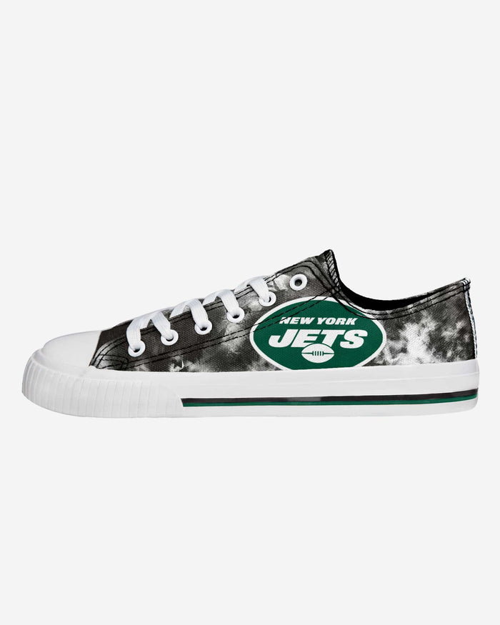 New York Jets Womens Low Top Tie-Dye Canvas Shoe FOCO 6 - FOCO.com