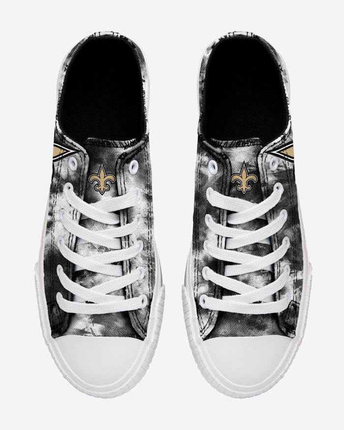 New Orleans Saints Womens Low Top Tie-Dye Canvas Shoe FOCO - FOCO.com