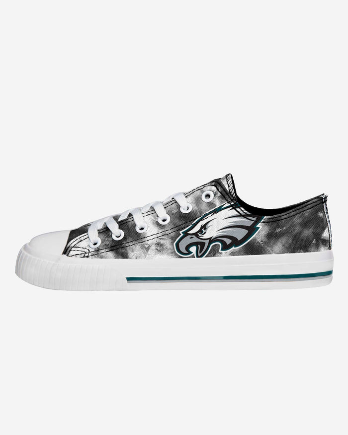 Philadelphia Eagles Womens Low Top Tie-Dye Canvas Shoe FOCO 6 - FOCO.com
