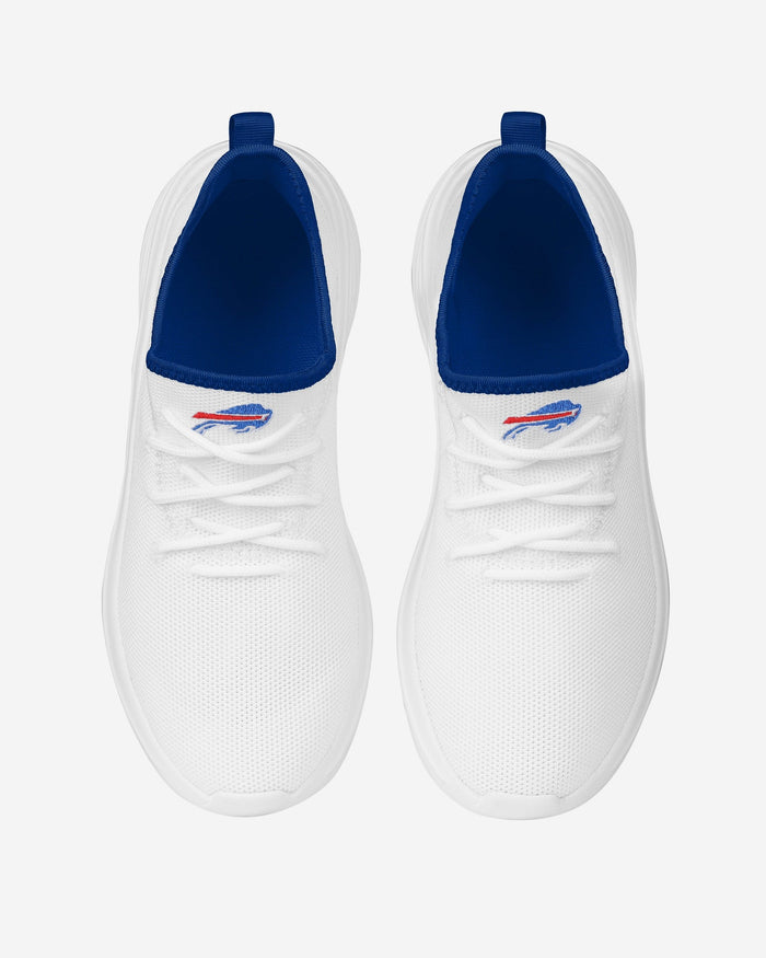 Buffalo Bills Womens Midsole White Sneakers FOCO - FOCO.com