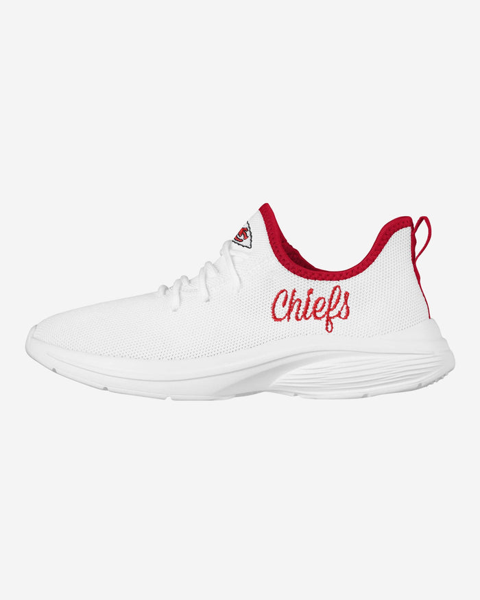 Kansas City Chiefs Womens Midsole White Sneakers FOCO 6 - FOCO.com