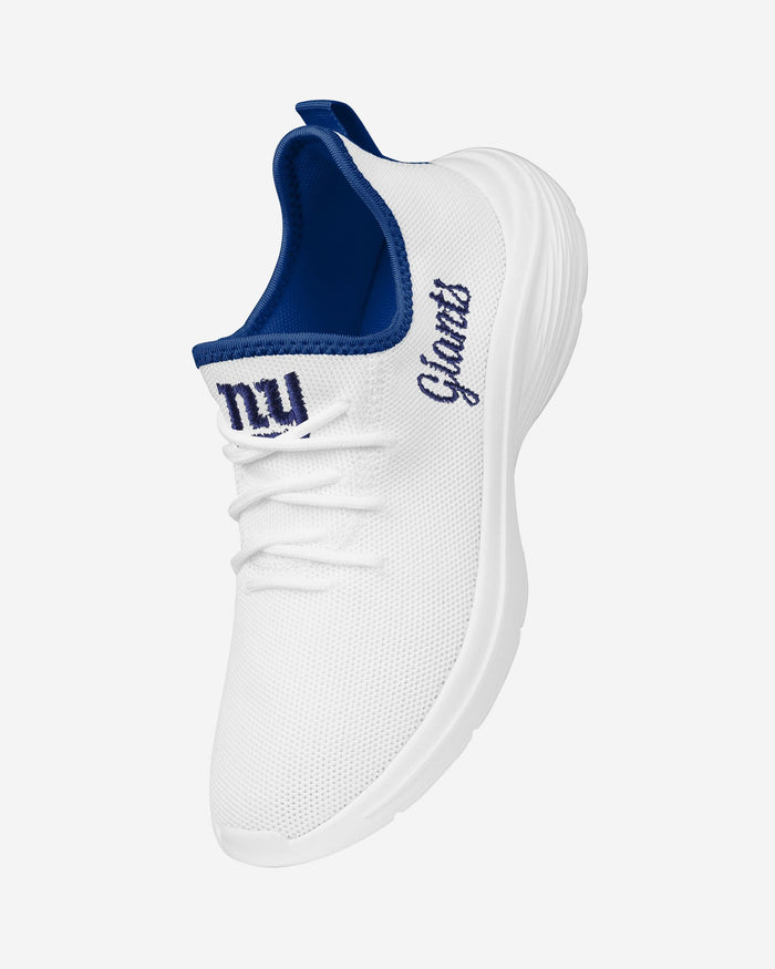 New York Giants Womens Midsole White Sneakers FOCO - FOCO.com