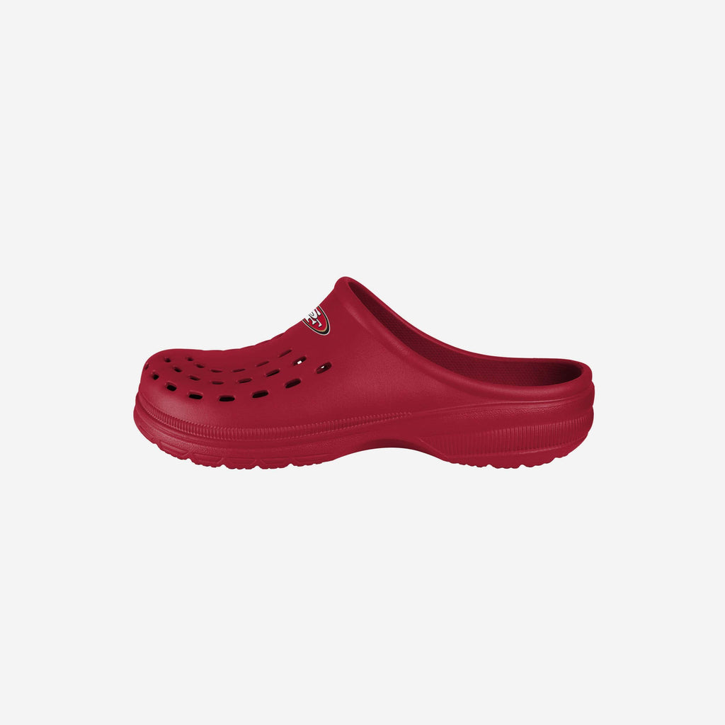 San Francisco 49ers Womens Solid Clog FOCO S - FOCO.com