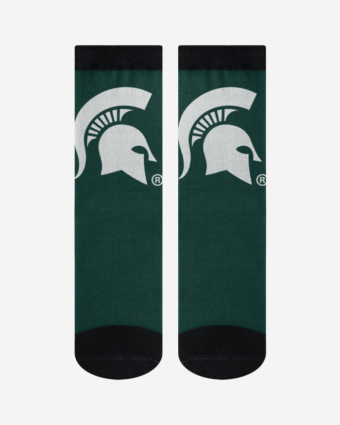 Michigan State Spartans Primetime Socks FOCO - FOCO.com